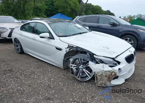 2016 BMW M6 из США, поврежденный, VIN WBS6E9C57GG437186